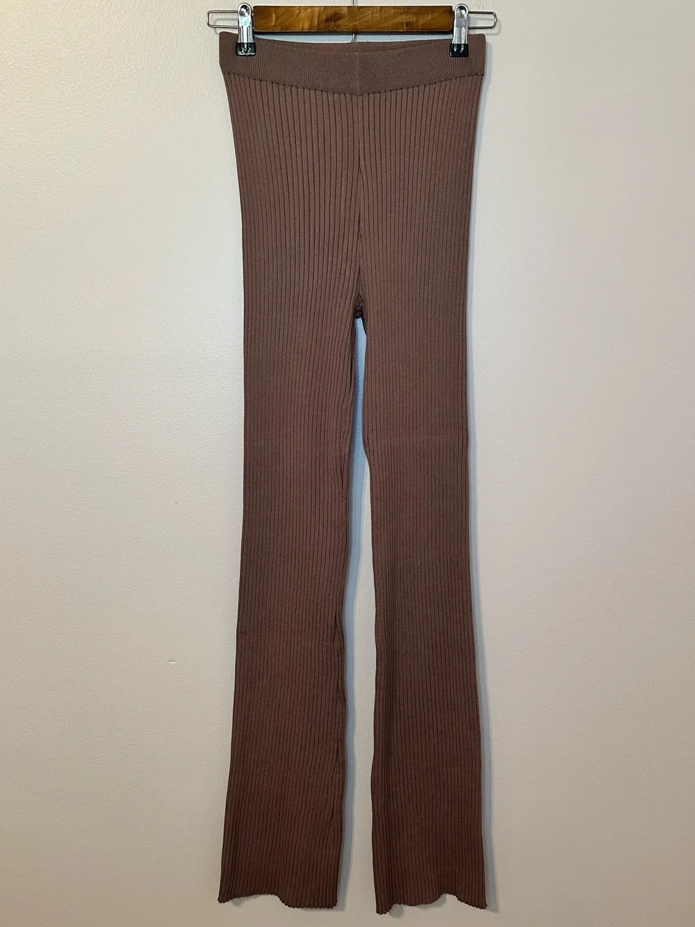 ZARA Matching Ribbed Pants Set - Picture 6 of 8